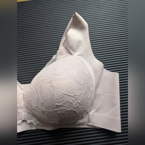 Shecurve New Women's Front Closure '5D' Shaping Wireless Bra Pink 7XL - Picture 4 of 9